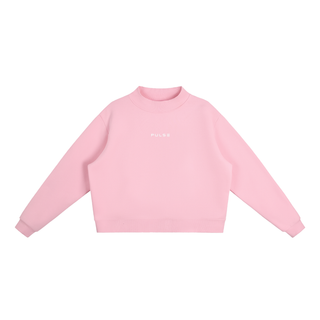 Women's Fleece Mock-Neck Crew