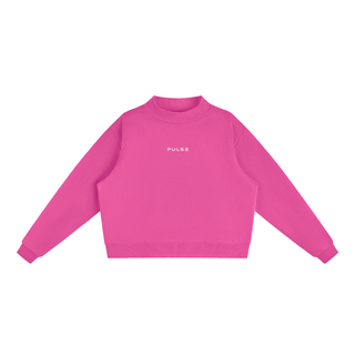 Women's Fleece Mock-Neck Crew