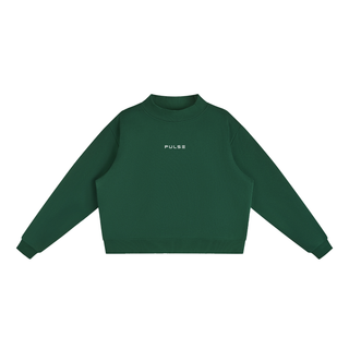 Women's Fleece Mock-Neck Crew