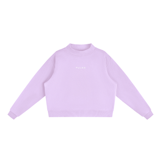 Women's Fleece Mock-Neck Crew