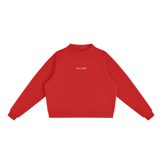 Women's Fleece Mock-Neck Crew