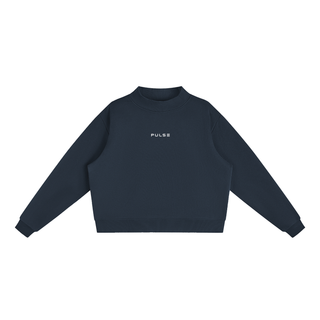 Women's Fleece Mock-Neck Crew